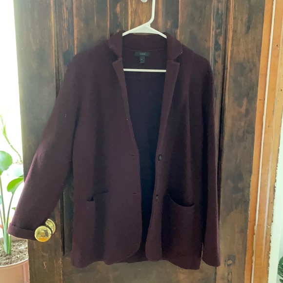 J. Crew Sweaters - 100% merino wool sweater blazer